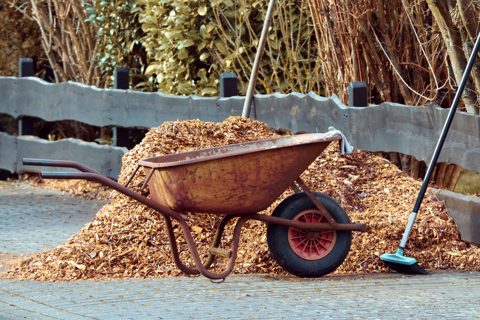 maximize mulch use